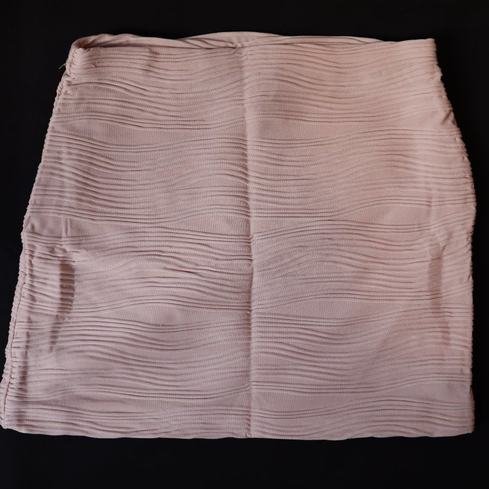 Light Pink Arden B. Size S Stretch Soft Mini Skirt